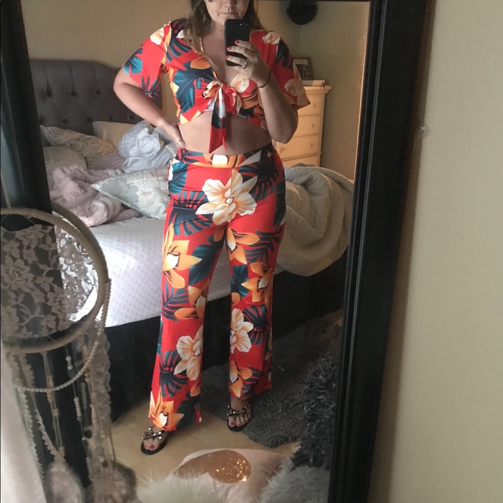 Floral set- size XL